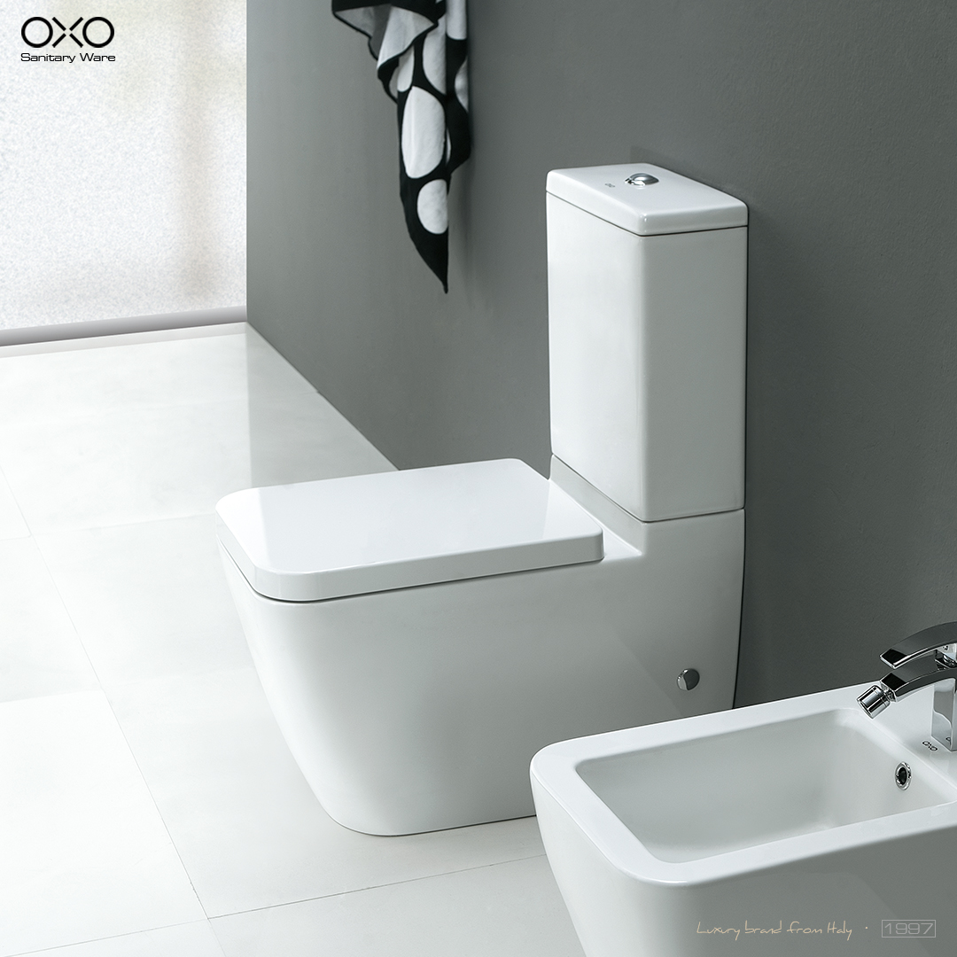 OXO Two-piece Toilet Bowl CS6009A-S