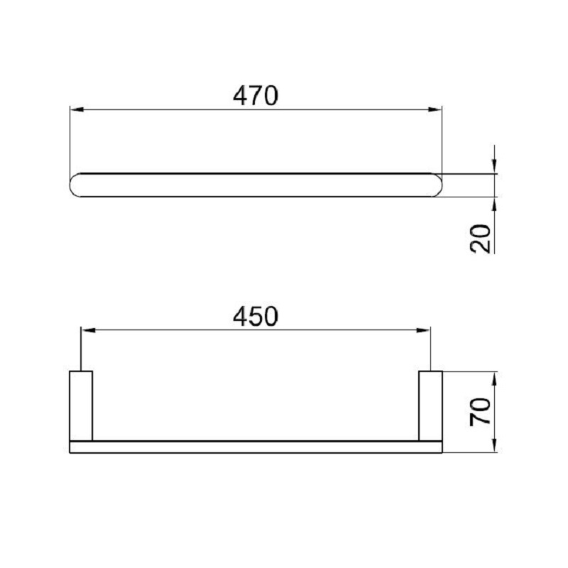 LV500501-Towel-Bar - Bacera | Bacera Malaysia